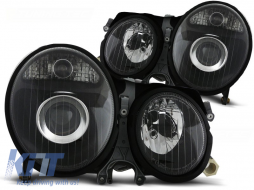 HEADLIGHTS BLACK fits MERCEDES W210 E-KLASA 06.99-03.02 - TTHM6030000