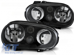 HEADLIGHTS BLACK fits VW GOLF 4 09.97-09.03 - TTHV6027810