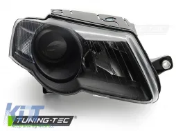 HEADLIGHTS BLACK fits VW PASSAT B6 3C 03.05-10-image-6269578