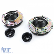 Headlights Black Smoke Pair suitable for VW Caddy I 82-92 + Jetta I 79-84-image-6209812