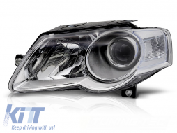 HEADLIGHTS CHROME LEFT SIDE fits VW PASSAT B6 3C 03.05-10 - TTHV6029097