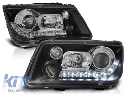 image-66-HEADLIGHTS DAYLIGHT BLACK fits VW BORA 09.98-05.05
