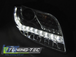 HEADLIGHTS DAYLIGHT CHROME fits AUDI A4 B7 11.04-03.08-image-6268556