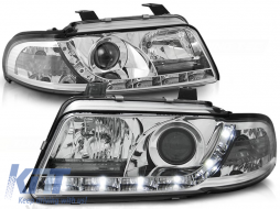 HEADLIGHTS DAYLIGHT CHROME fits AUDI A4 01.99-09.00 - TTHA6028611