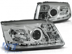 HEADLIGHTS DAYLIGHT CHROME fits VW BORA 09.98-05.05 - TTHV6028123