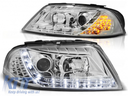 HEADLIGHTS DAYLIGHT CHROME fits VW PASSAT 3BG B5 FL 09.00-03.05 - TTHV6028138
