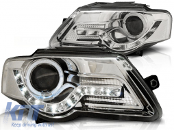 HEADLIGHTS DAYLIGHT CHROME fits VW PASSAT B6 3C 03.05-10 - TTHV6027647