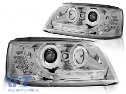 image-14-HEADLIGHTS DAYLIGHT CHROME fits VW T5 04.03-08.09