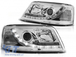 HEADLIGHTS DAYLIGHT CHROME fits VW T5 04.03-08.09 - TTHV6027918