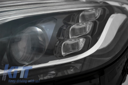 Headlights Full LED suitable for Mercedes S-Class W222 Maybach X222 (2013-2017) Facelift Look-image-6062558
