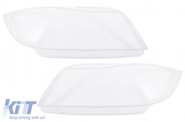 Headlights Glasses suitable for BMW 3 Series E90 E91 (03.2005-2012) only Xenon - HGBME90X