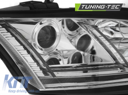 HEADLIGHTS LED CHROME SEQ fits AUDI TT 06-10 8J-image-6268276