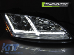 HEADLIGHTS LED CHROME SEQ fits AUDI TT 06-10 8J-image-6268277