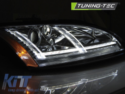 HEADLIGHTS LED CHROME SEQ fits AUDI TT 06-10 8J-image-6268279
