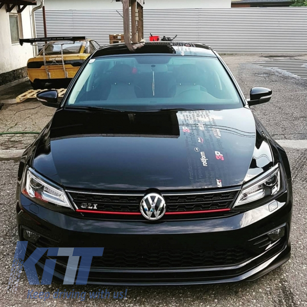 Headlights LED DRL VW Jetta Mk6 VI (20112014) BiXenon Design Dynamic