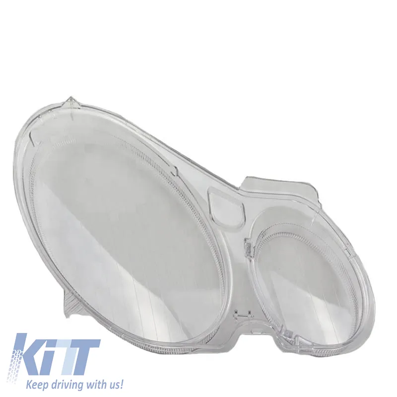Headlights Lens Glasses Set suitable for Mercedes-Benz E W211 Pre-Facelift Sedan / Touring 02-06 2 Pcs