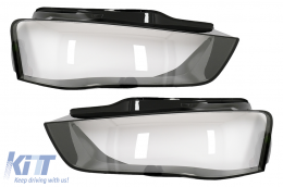 Headlights Lens Glasses suitable for Audi A4 B8.5 8K2 Sedan Avant (2012-2015) - HGAUA4B8FL