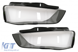 Headlights Lens Glasses suitable for Audi A4 B8.5 8K2 Sedan Avant (2012-2015)