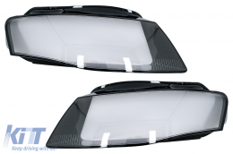 Headlights Lens Glasses suitable for Audi A4 B8 8K Sedan Avant (2008-2012)