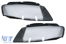 image-11-Headlights Lens Glasses suitable for Audi A4 B8 8K Sedan Avant (2008-2012)
