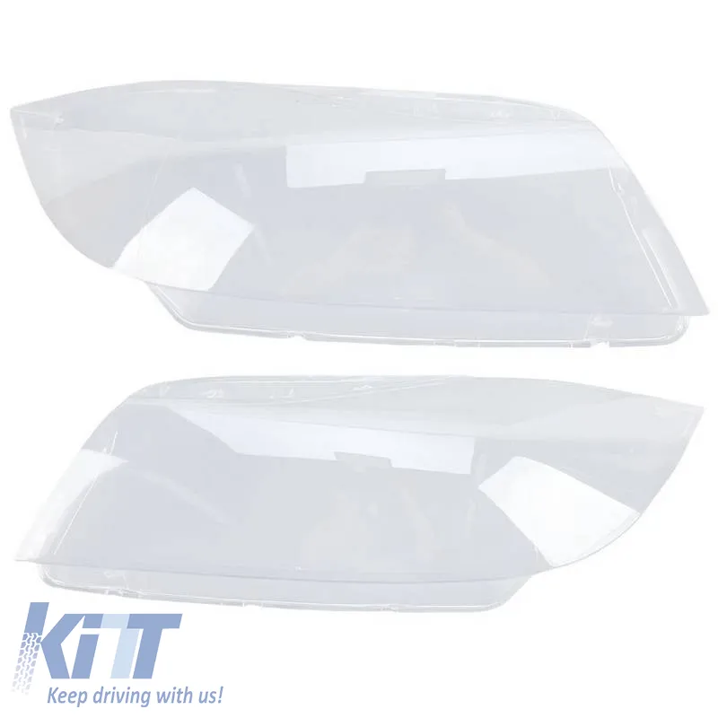 Headlights Lens Glasses suitable for BMW 3 E90 05-11 2 Pcs