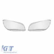 Headlights Lens Glasses suitable for BMW X1 E84 09-15 2 Pcs-image-6311898
