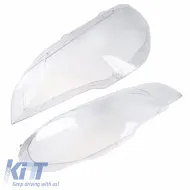 Headlights Lens Glasses suitable for BMW X5 E70 07-13 2 Pcs-image-6297042