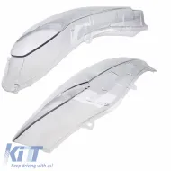 Headlights Lens Glasses suitable for BMW X5 E70 07-13 2 Pcs-image-6297044