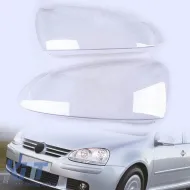 Headlights Lens Glasses suitable for Golf V 03-08 2 Pcs-image-6297049