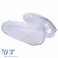 Headlights Lens Glasses suitable for Golf V 03-08 2 Pcs-image-6297052