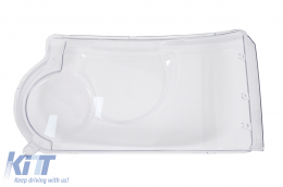 Headlights Lens Glasses suitable for Land Range Rover III Vogue L322 (2006-2009) Clear Glass Optics-image-6096078