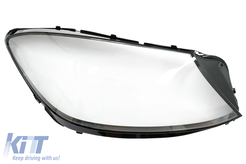 Headlights Lens Glasses suitable for Mercedes S-Class W222 Facelift (2017-2020)  Clear