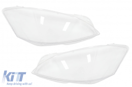 Headlights Lens Glasses suitable for Mercedes S-Class W221 Facelift (2010-2013) Clear - HGMBW221