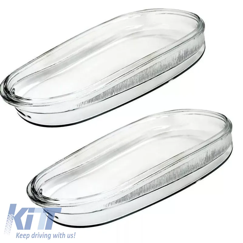 Headlights Lens Glasses suitable for VW Golf IV (4) 98-04 2 Pcs