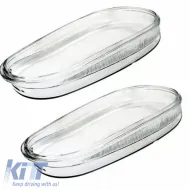 Headlights Lens Glasses suitable for VW Golf IV (4) 98-04 2 Pcs-image-6321342