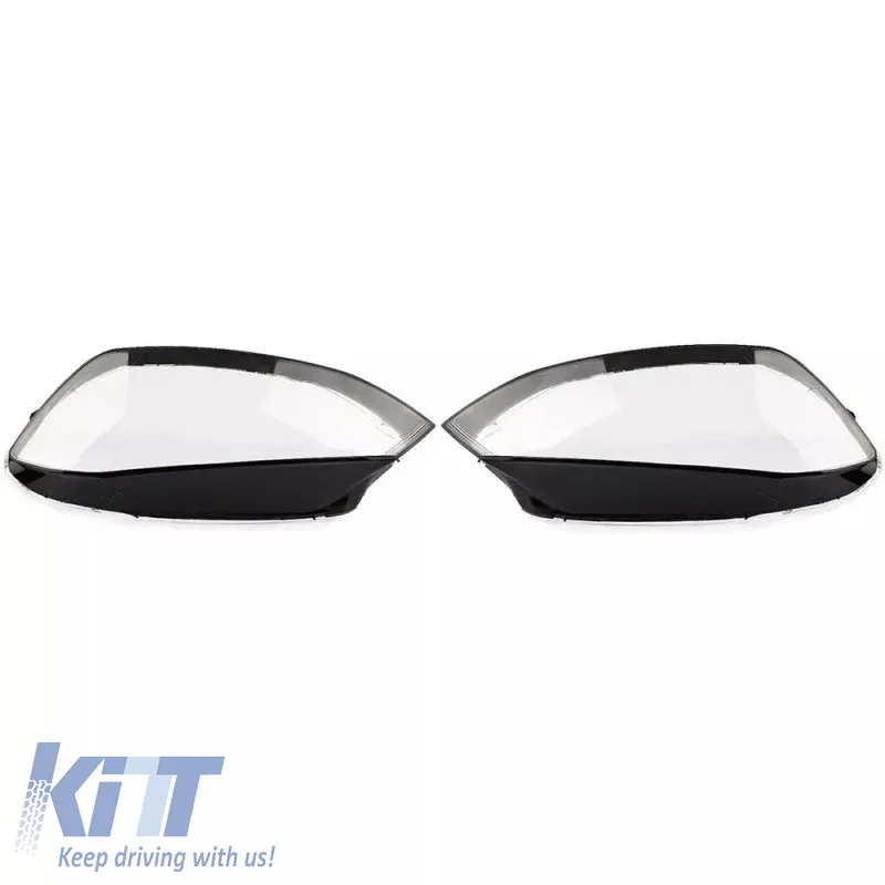 Headlights Lens Glasses suitable for VW Golf VII (7) 12-17 2 Pcs