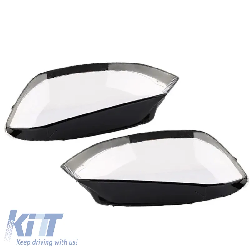 Headlights Lens Glasses suitable for VW Golf VII (7) 12-17 2 Pcs