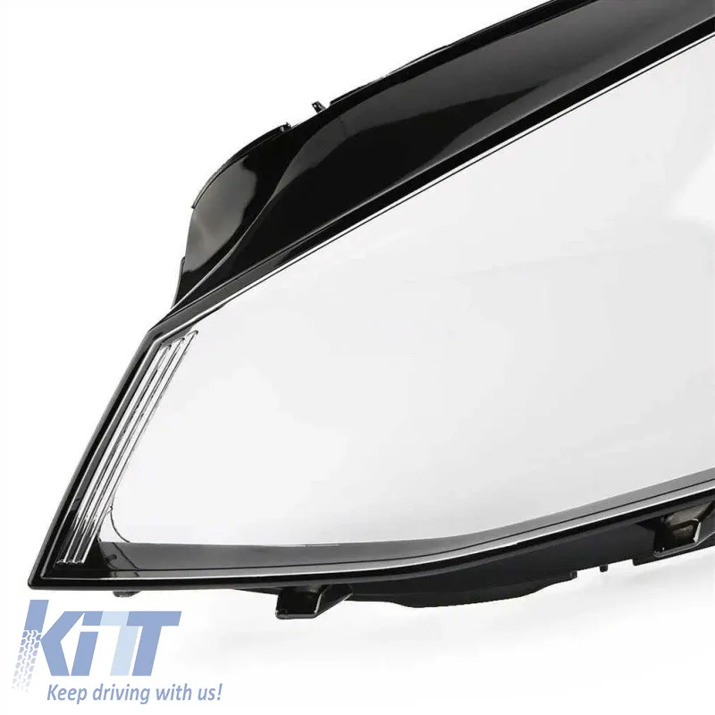 Headlights Lens Glasses suitable for VW Golf VII (7) 12-17 2 Pcs