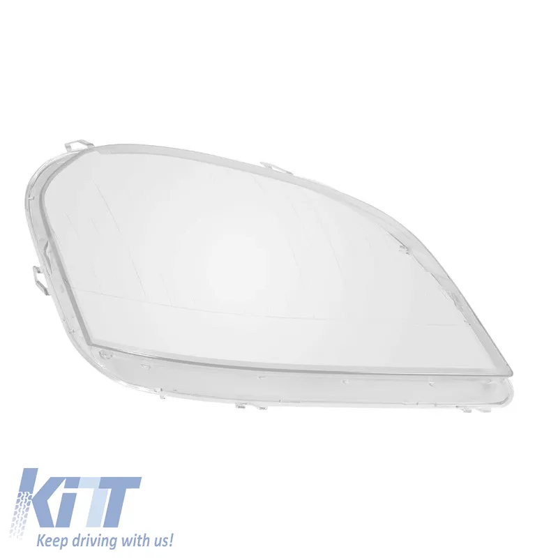 Headlights Lens Glasses suitable for Mercedes-Benz ML-Class W164 05-08 2 Pcs
