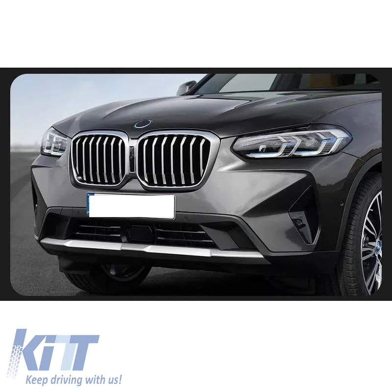 Headlights Set Suitable for BMW X3 G01 / G08 18-22 LED Laser Style Black Carner