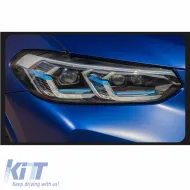 Headlights Set Suitable for BMW X3 G01 / G08 18-22 LED Laser Style Black Carner-image-6314677