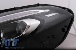Headlights Set Suitable for Mercedes-Benz A-Class W177 / V177 2018-2022 Halogen Upgrade To Full Led DRL With Motor Carner-image-6320628