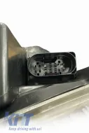 Headlights Set Suitable for Mercedes-Benz C-Class W205 14-20 Upgrade to Maybach Full LED DRL Black with Motor Carrier-image-6321970