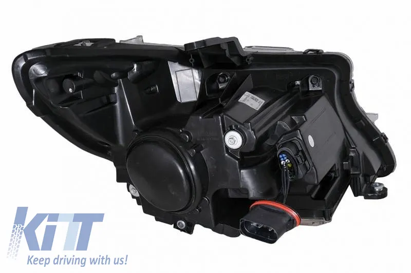 Headlights Set Suitable for Mercedes-Benz Vito W447 14-20 Maybach Look DRL Led Tube Black