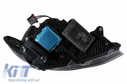 Headlights Set Suitable for Mercedes-Benz Vito W447 14-20 Maybach Look DRL Led Tube Black-image-6319111