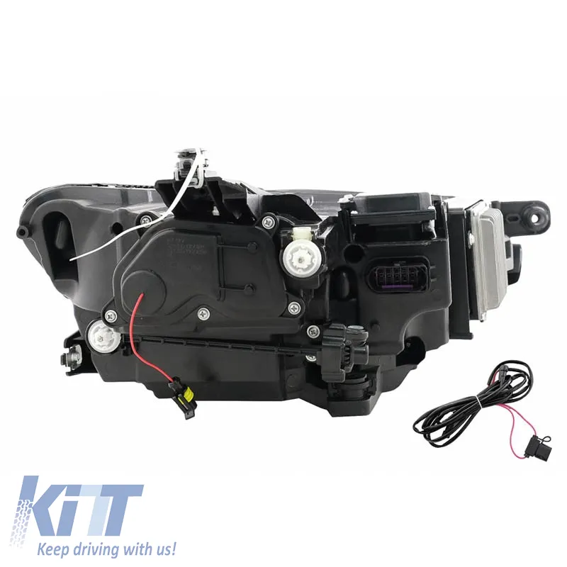 Headlights Set suitable for VW Passat B8 15+ DRL LED Matrix & LED Signal Dynamic R-Line Look Full LED With Motor Carrier