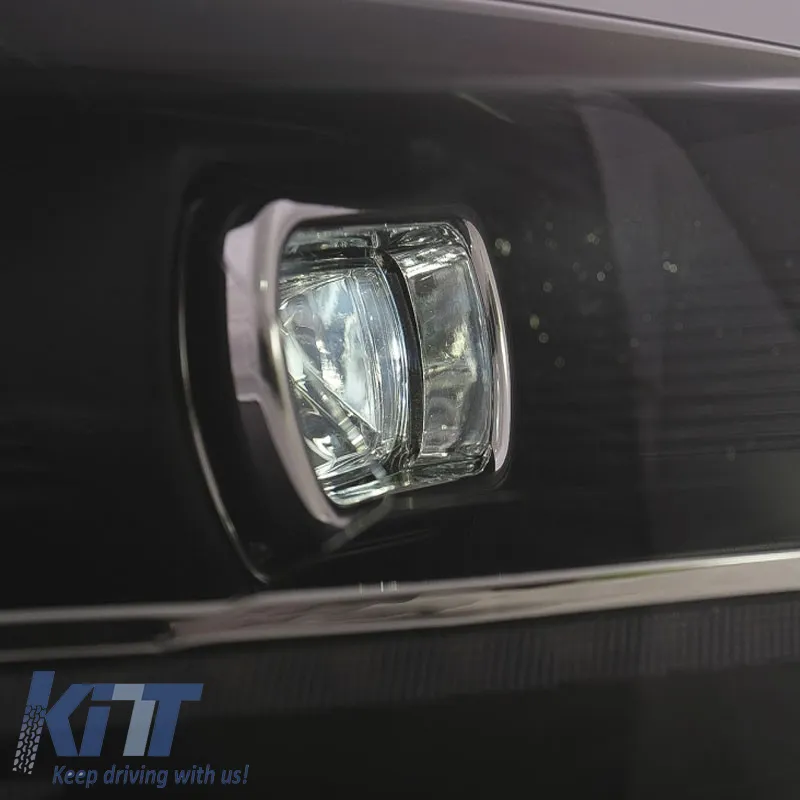 Headlights Set Suitable for VW Polo 6R/6C 09-17 DRL New Design & Dynamic Signal H7 With Motor Carrier