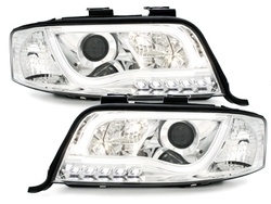 image-70-Headlights suitable for AUDI A6 4B Facelift 01-04 chrome
