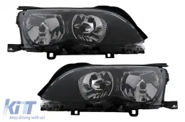 image-43-Headlights suitable for BMW 3 Series E46 Facelift Limousine Touring (09.2001-03.2005) Black