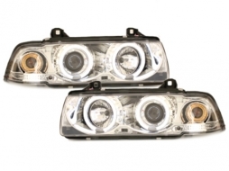 headlights suitable for BMW E36 Lim. 7.92-3.98_2 CCFL halo rims_chrome-image-5987312